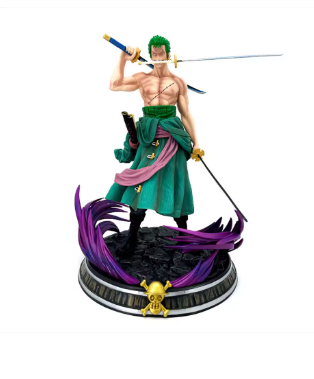 Figurine Roronoa Zoro – Bandai – 21 cm – Version Remasterisée – 1/60