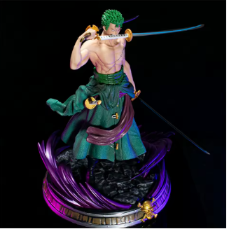 Figurine Roronoa Zoro – Bandai – 21 cm – Version Remasterisée – 1/60